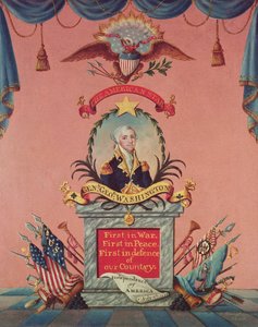 En louange de George Washington - American School
